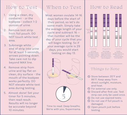 Ovulation and Pregnancy Test Kit